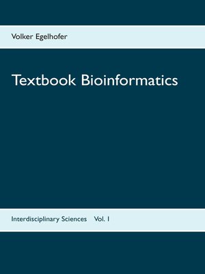 cover image of Textbook Bioinformatics